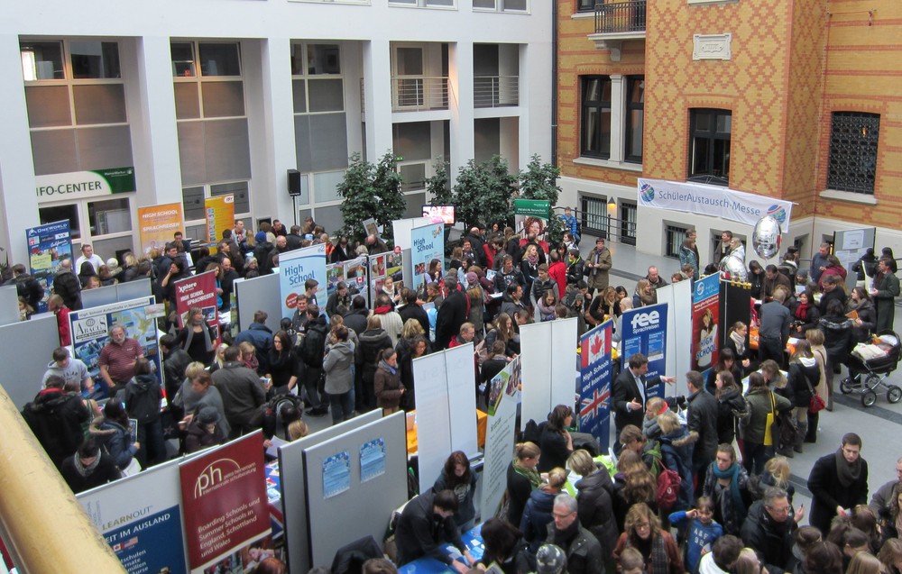 SchülerAustausch-Messe in Hamburg