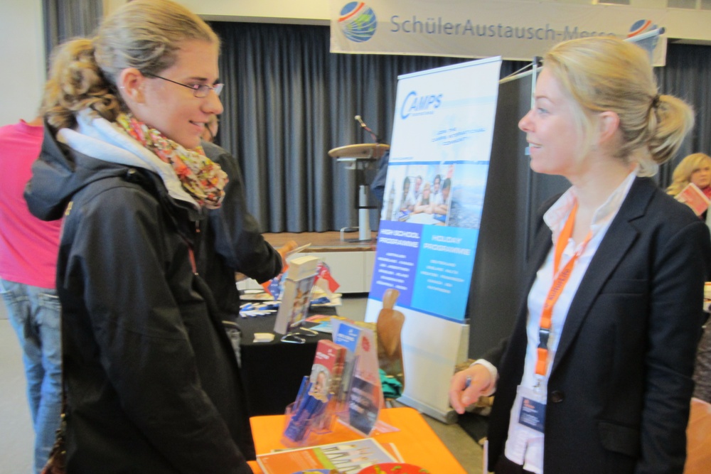 SchülerAustausch-Messe 2012 in Münster