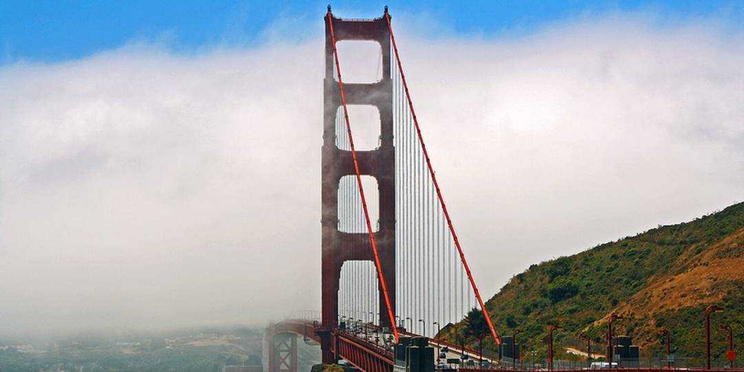 Traumziel USA: Die Golden Gate Bridge bei San Francisco