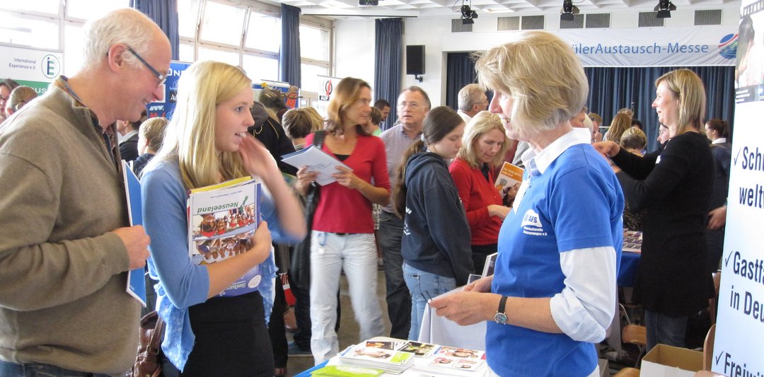 SchülerAustausch-Messe